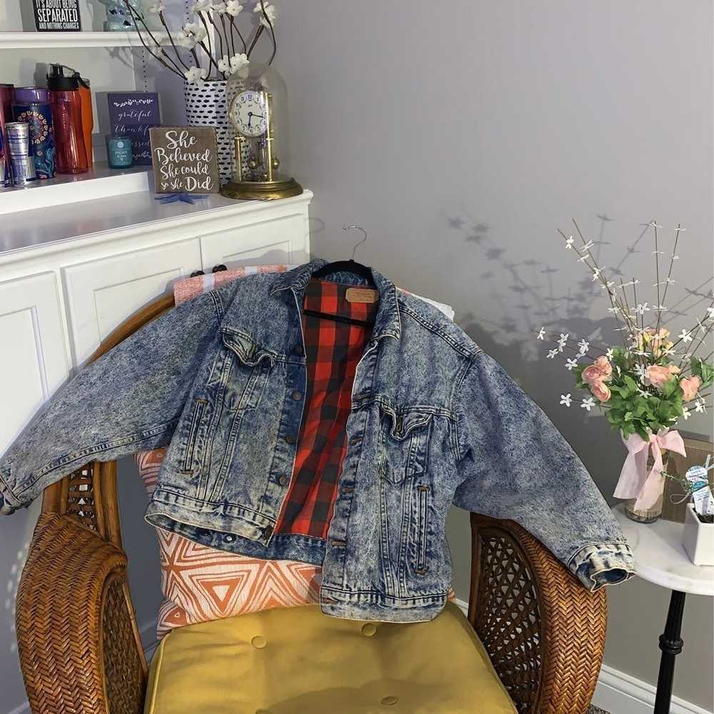 Vintage levi jean jacket - image 2