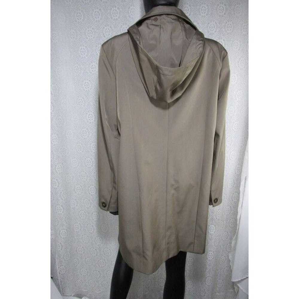 CALVIN KLEIN Hooded Raincoat, Size 1X - image 9