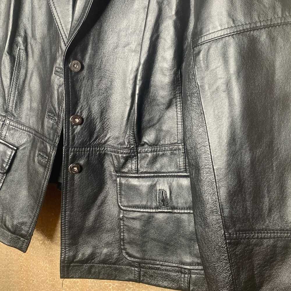 Plus Womens Leather Jacket - image 2