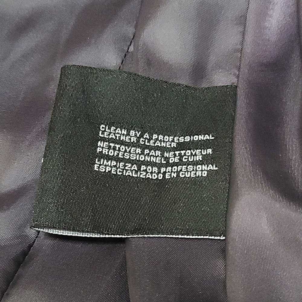 NEW Michael Kors Women's Leather Lace Up Jacket M… - image 10