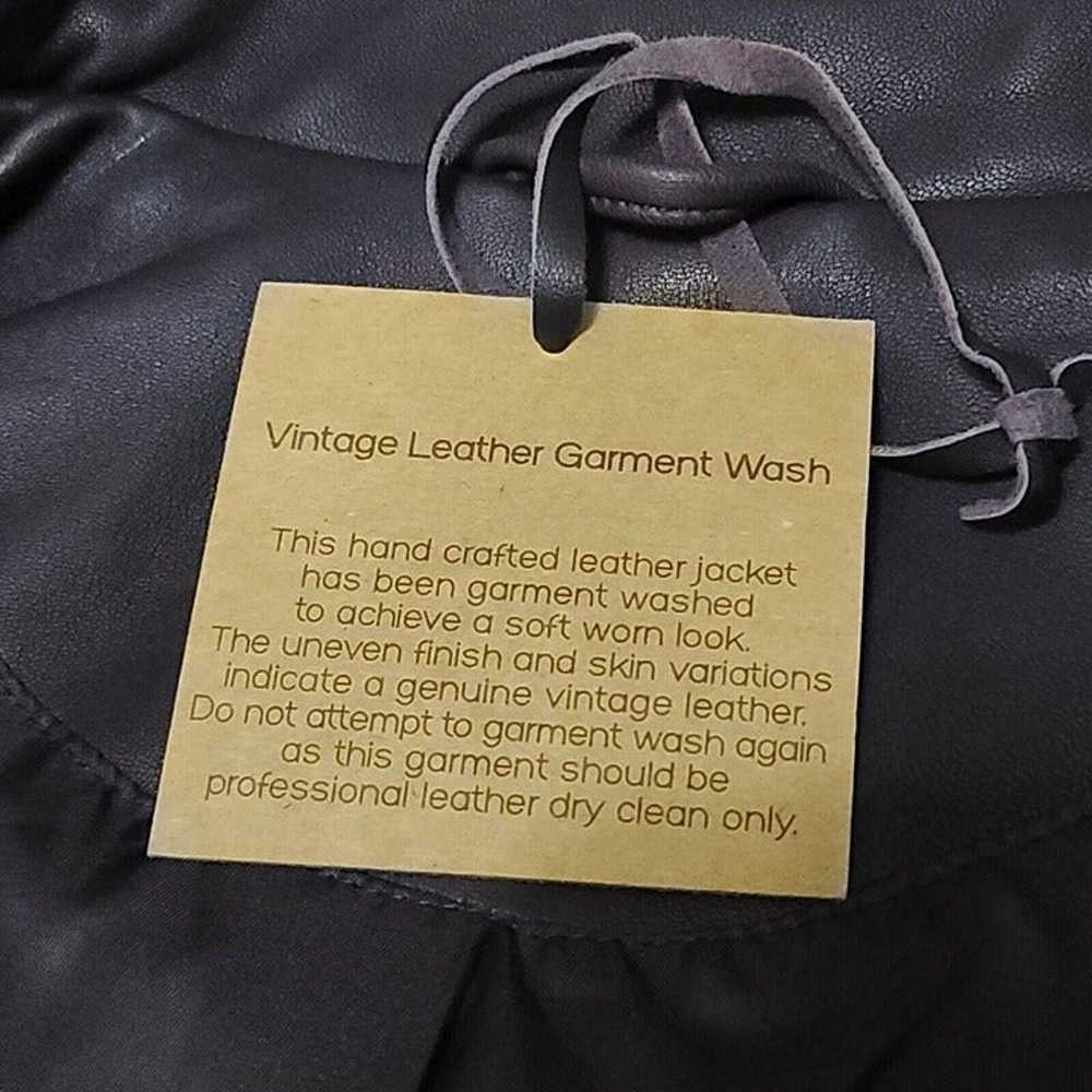 NEW Michael Kors Women's Leather Lace Up Jacket M… - image 9