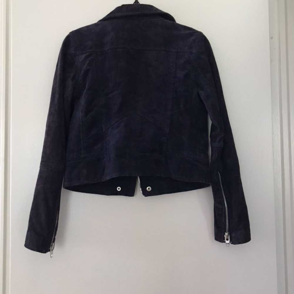 SL8 Blue Suede Leather Jacket - image 5