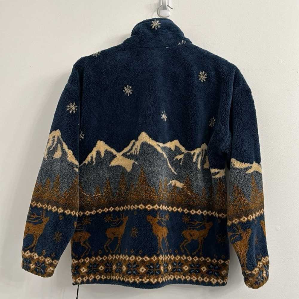 Vintage Mazmania deer and mountains  All Over Pri… - image 2