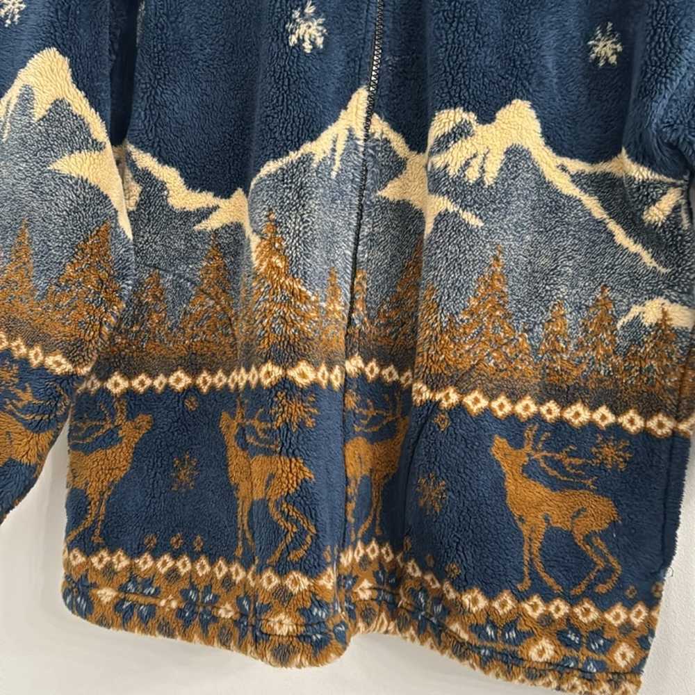 Vintage Mazmania deer and mountains  All Over Pri… - image 7