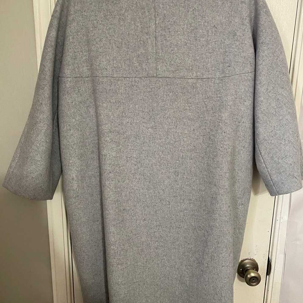 Maje Gael Wool Coat in Grey - image 4
