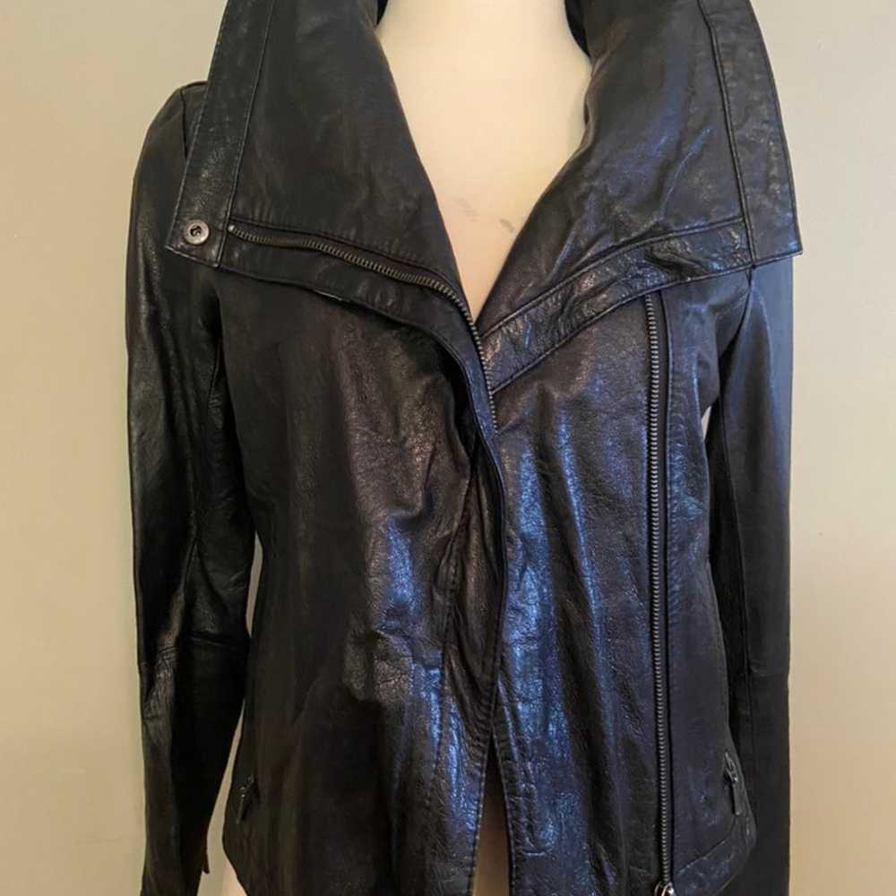 leather motorcycle jacket - image 10