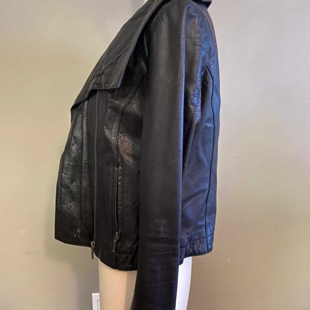 leather motorcycle jacket - image 6