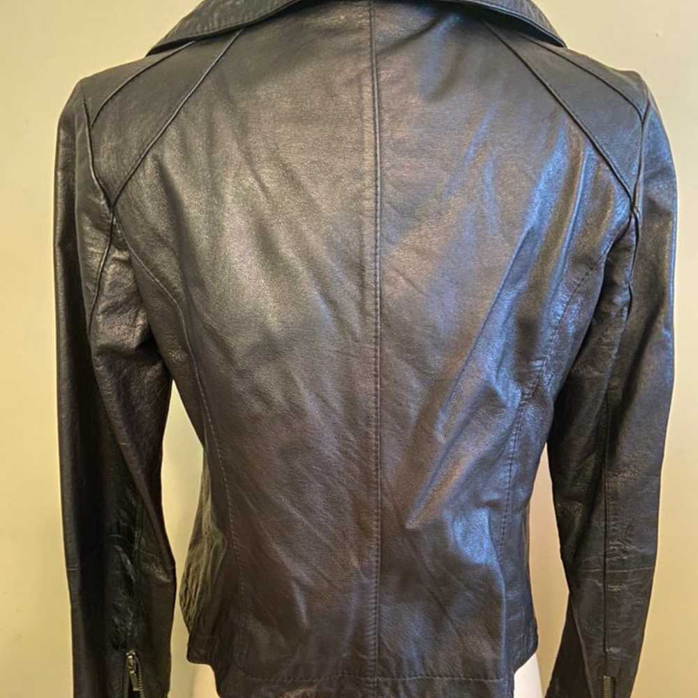 leather motorcycle jacket - image 7