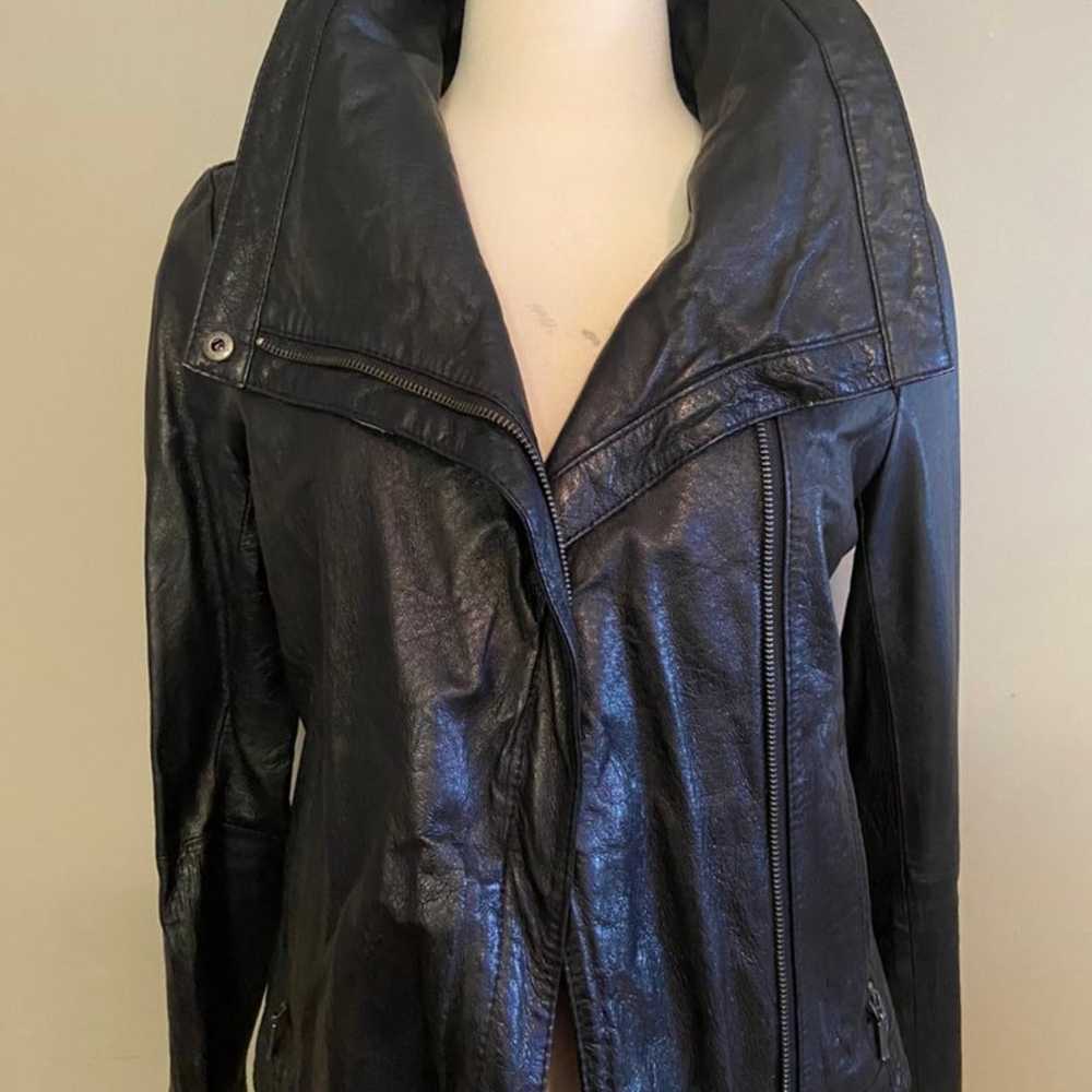 leather motorcycle jacket - image 9
