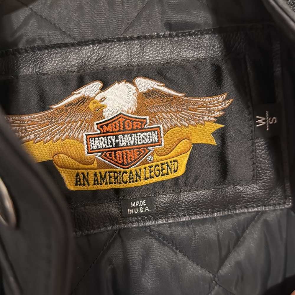 Harley Davidson leather jacket - image 2