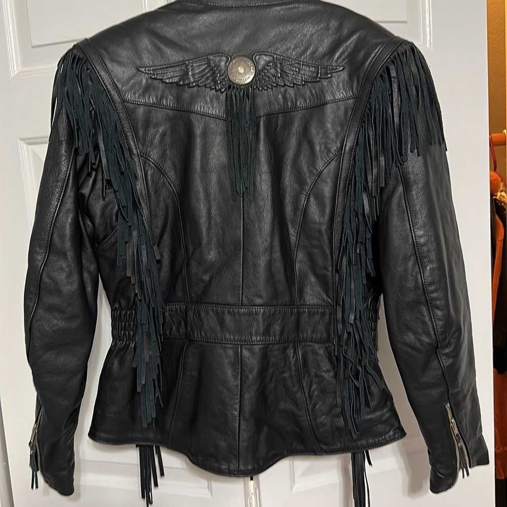 Harley Davidson leather jacket - image 3