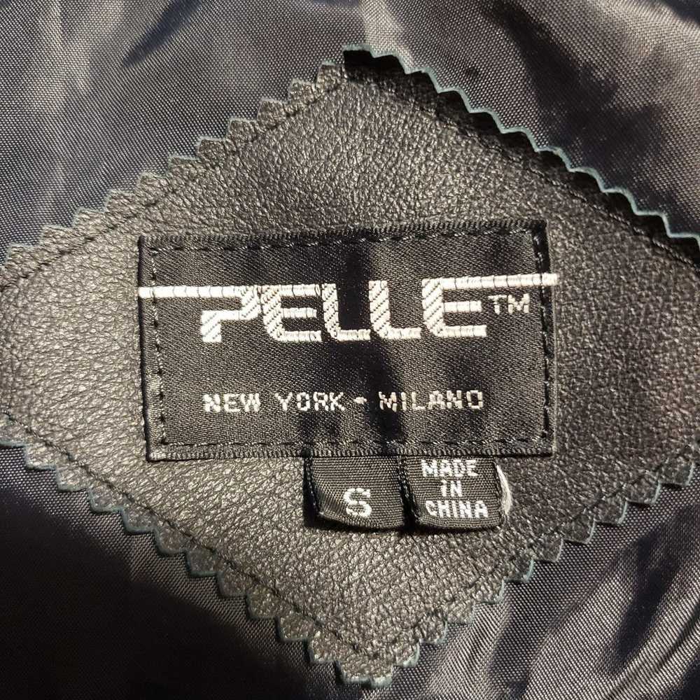 Pelle Women's Genuine Leather Knee Length Coat - image 5