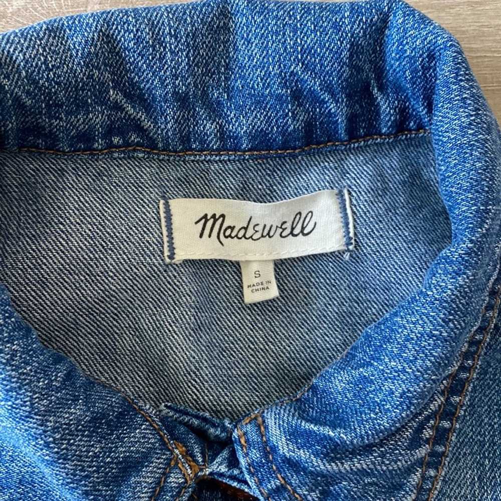 Madewell Denim Jean Jacket Size: S - image 2