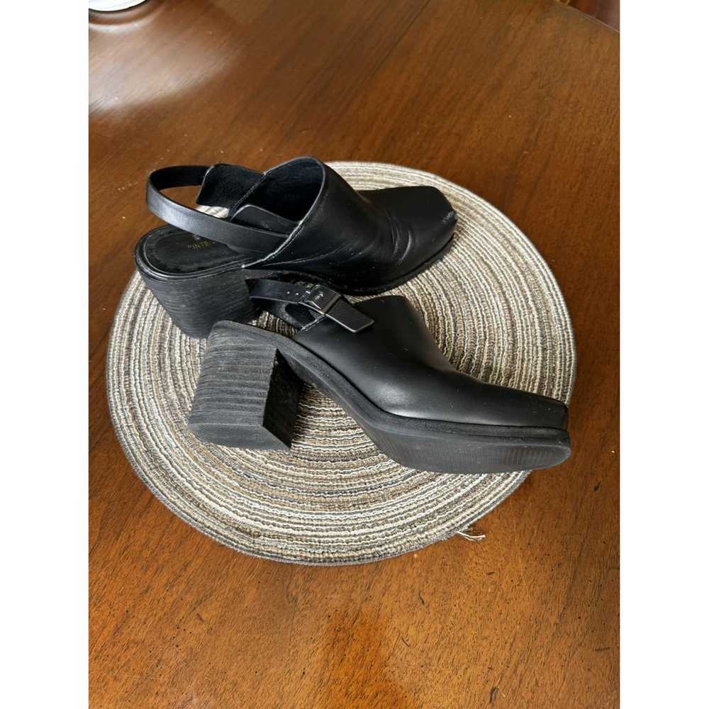 Intentionally Blank Leather mules & clogs - image 3