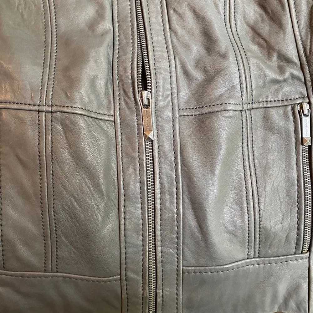 Michael Kors Leather Jacket - image 3
