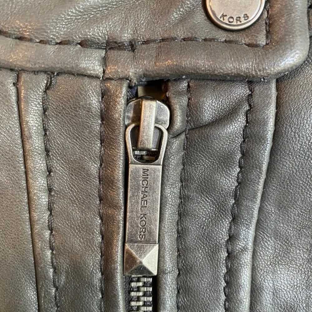 Michael Kors Leather Jacket - image 6