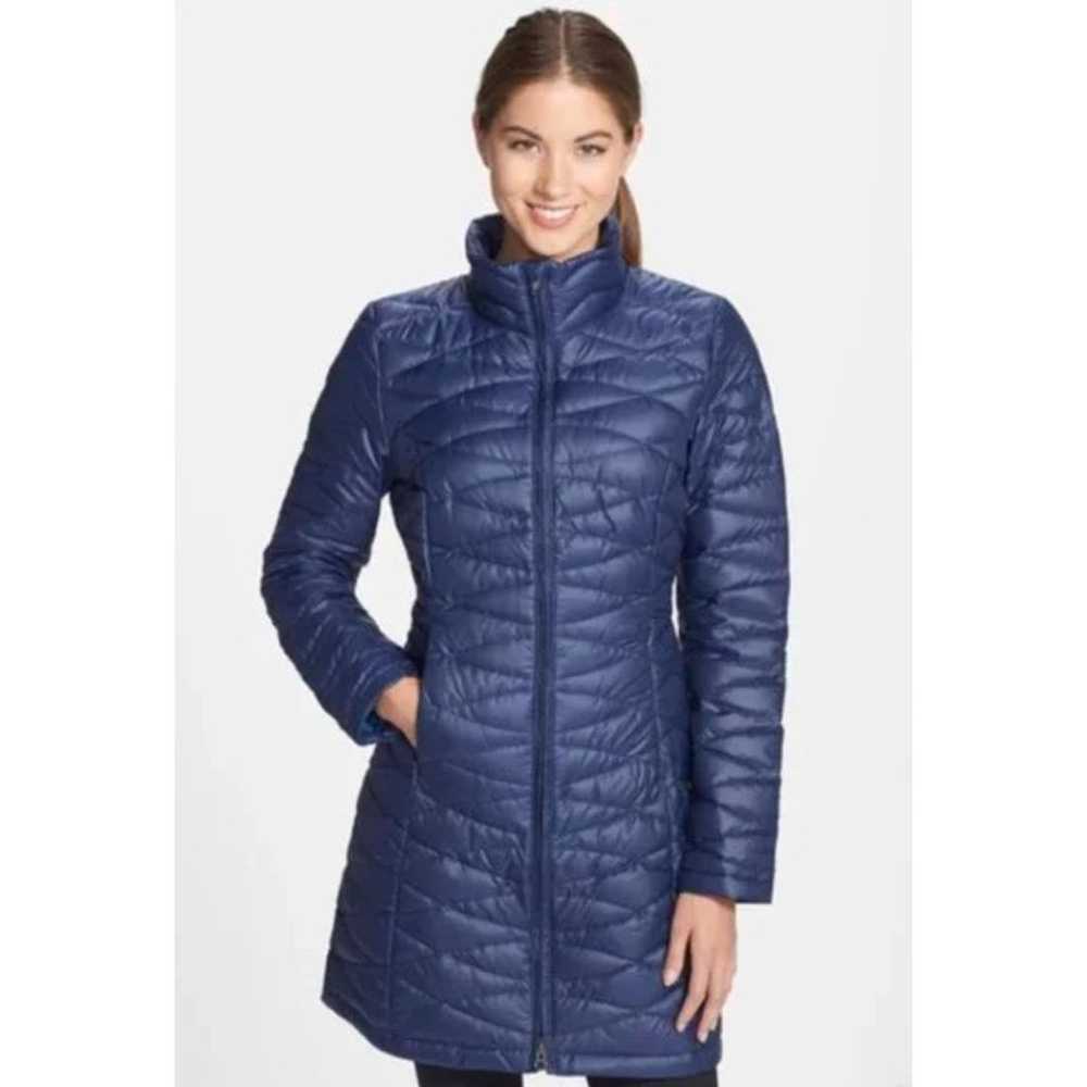 Navy Blue Patagonia Fiona Down Parka Puffer Jacke… - image 1