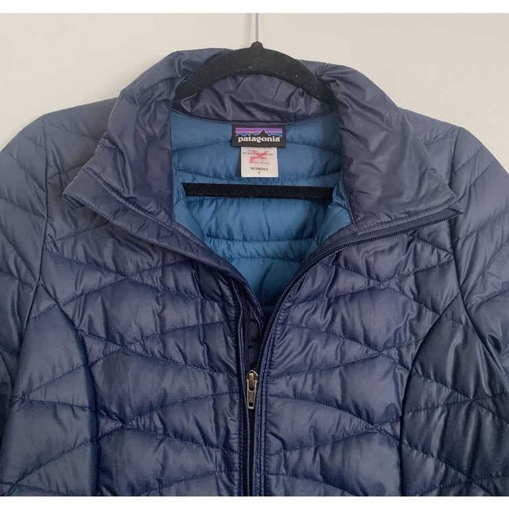 Navy Blue Patagonia Fiona Down Parka Puffer Jacke… - image 3