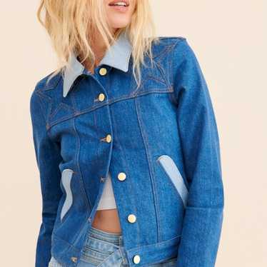 Stoned Immaculate Super Star Denim Jacket Small - image 1