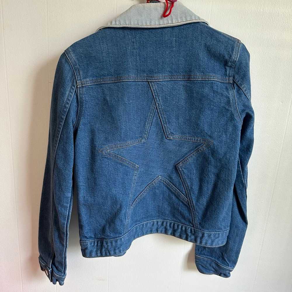 Stoned Immaculate Super Star Denim Jacket Small - image 5