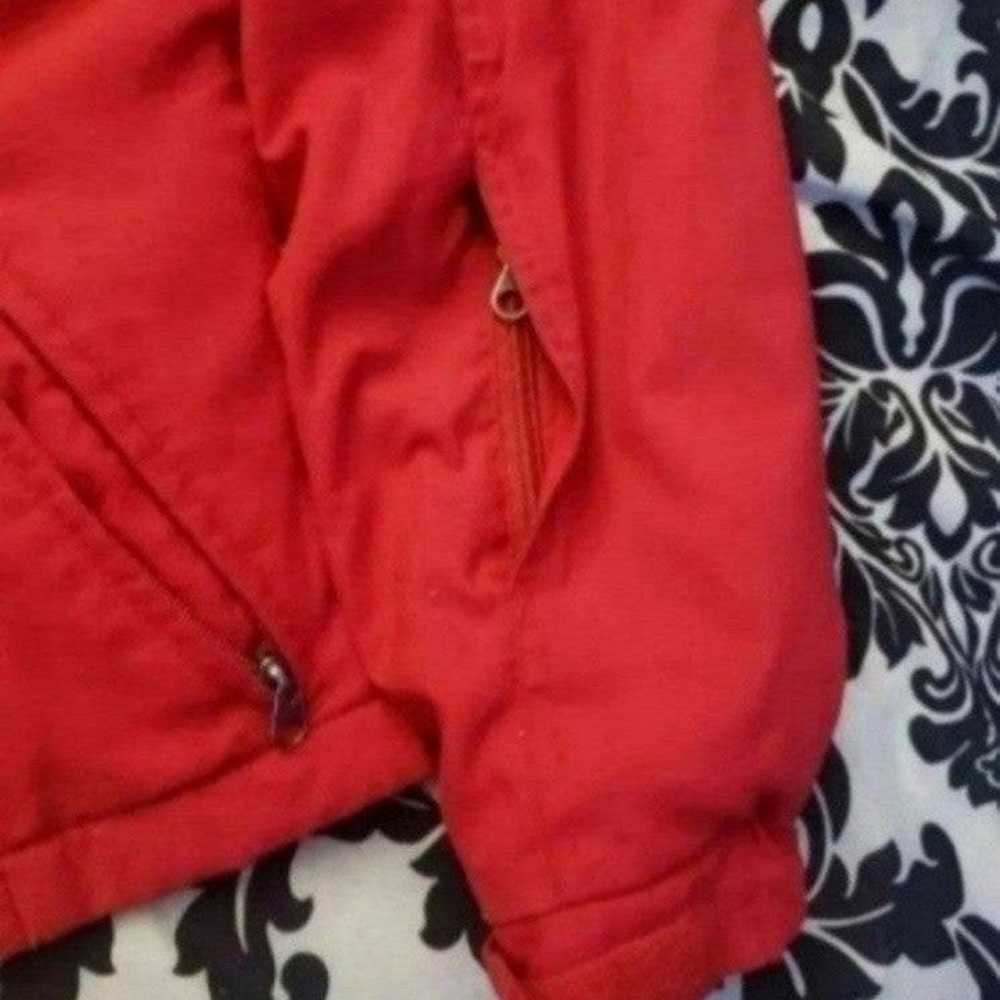 RED NORTHFACE COAT SIZE S - image 5