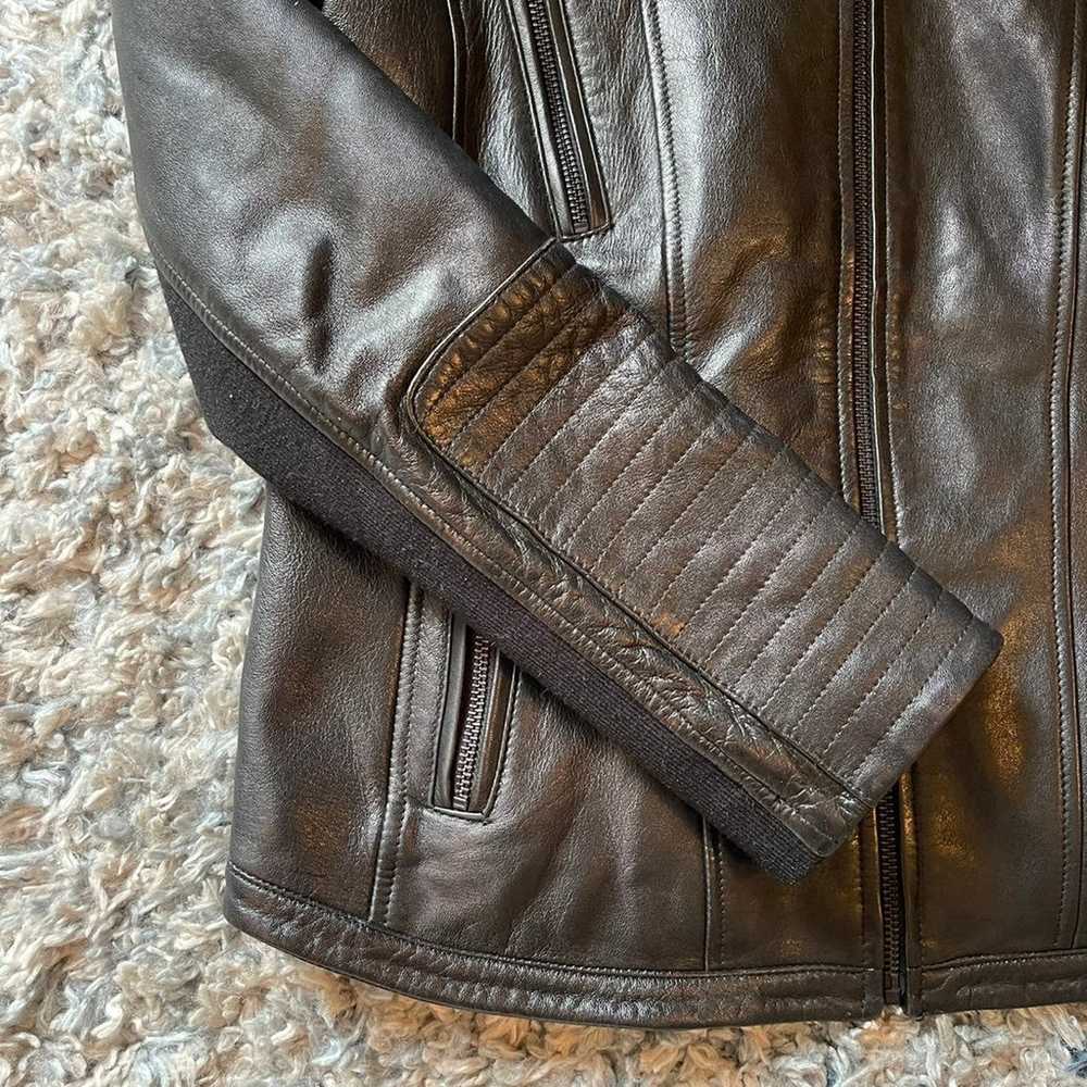 leather jacket - image 2
