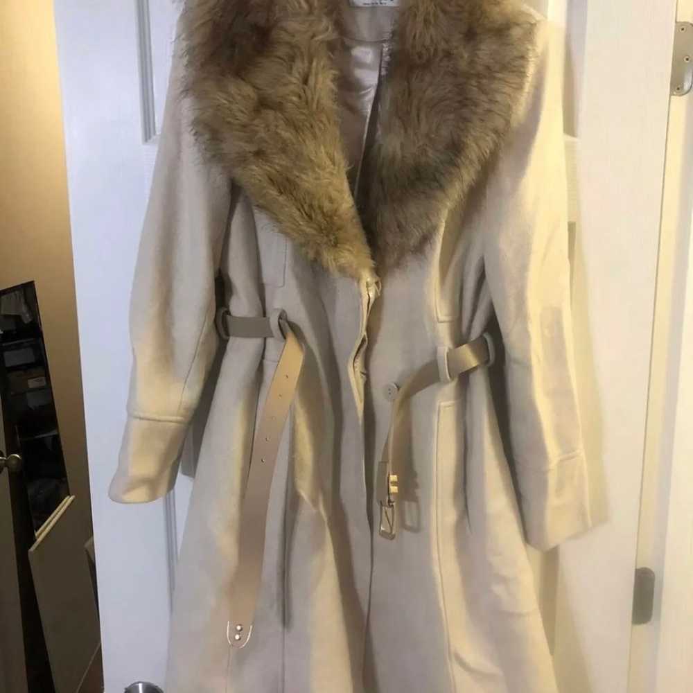 Faux Fur Coat from London, England M - image 1