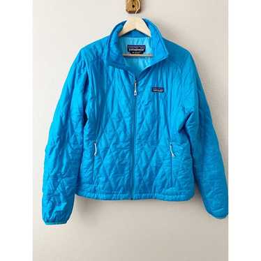 Patagonia Nano Puff Blue Turquoise Jacket Packable