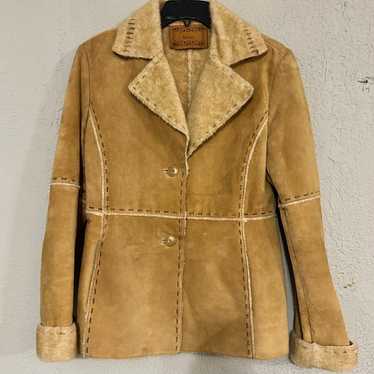 Vintage GUESS leathers suede jacket