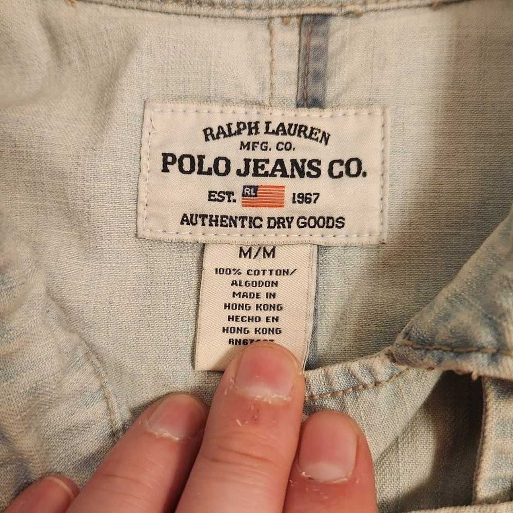 Polo Ralph Lauren blue jean jackets - image 8