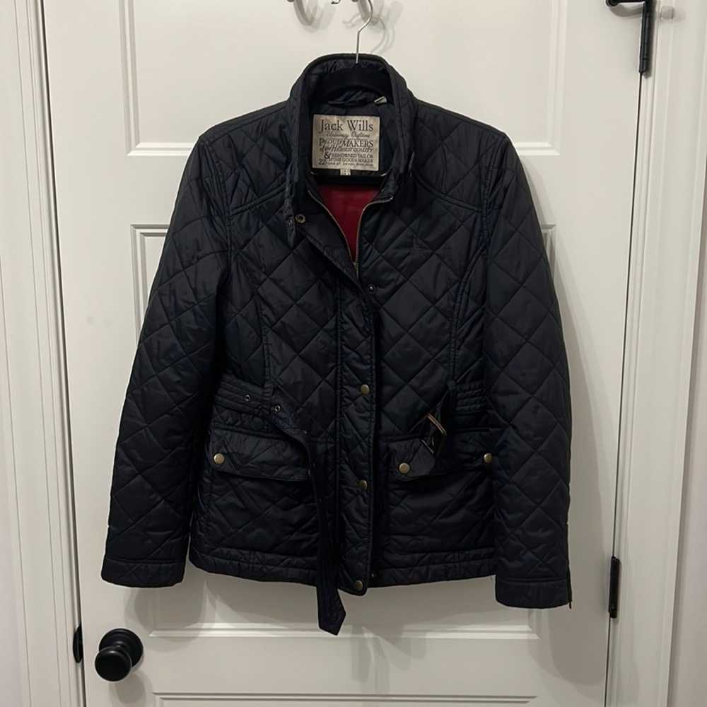 Gently used Jack Willis Womens Sz 8 quilted jacket - image 1