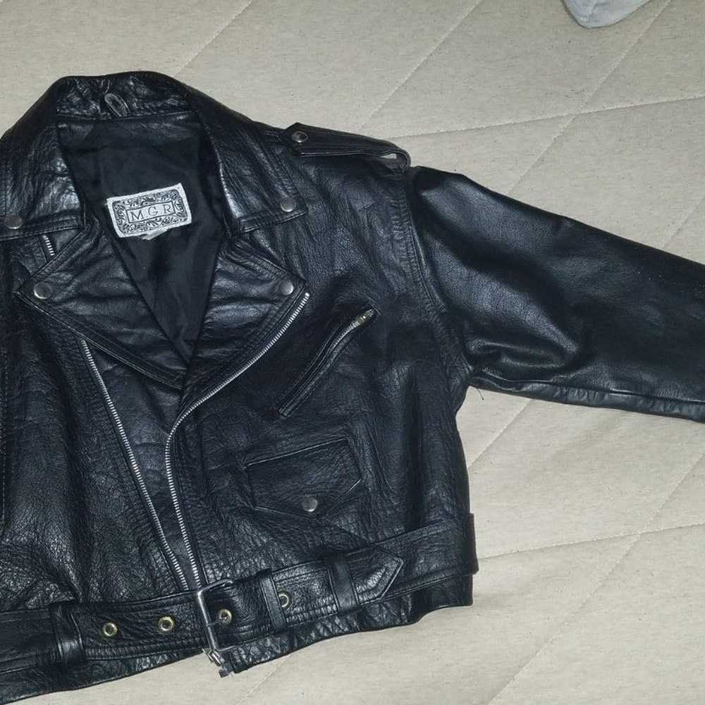Black Leather Jacket - image 2