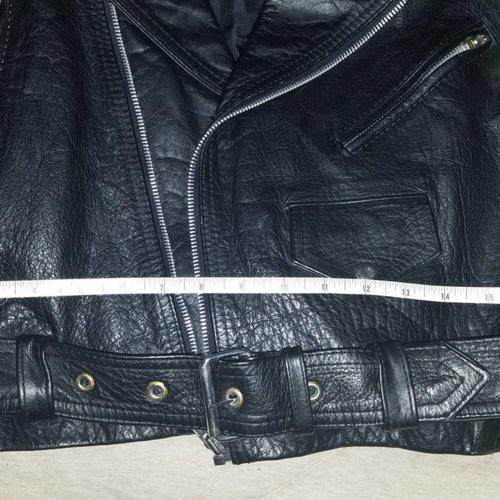 Black Leather Jacket - image 5