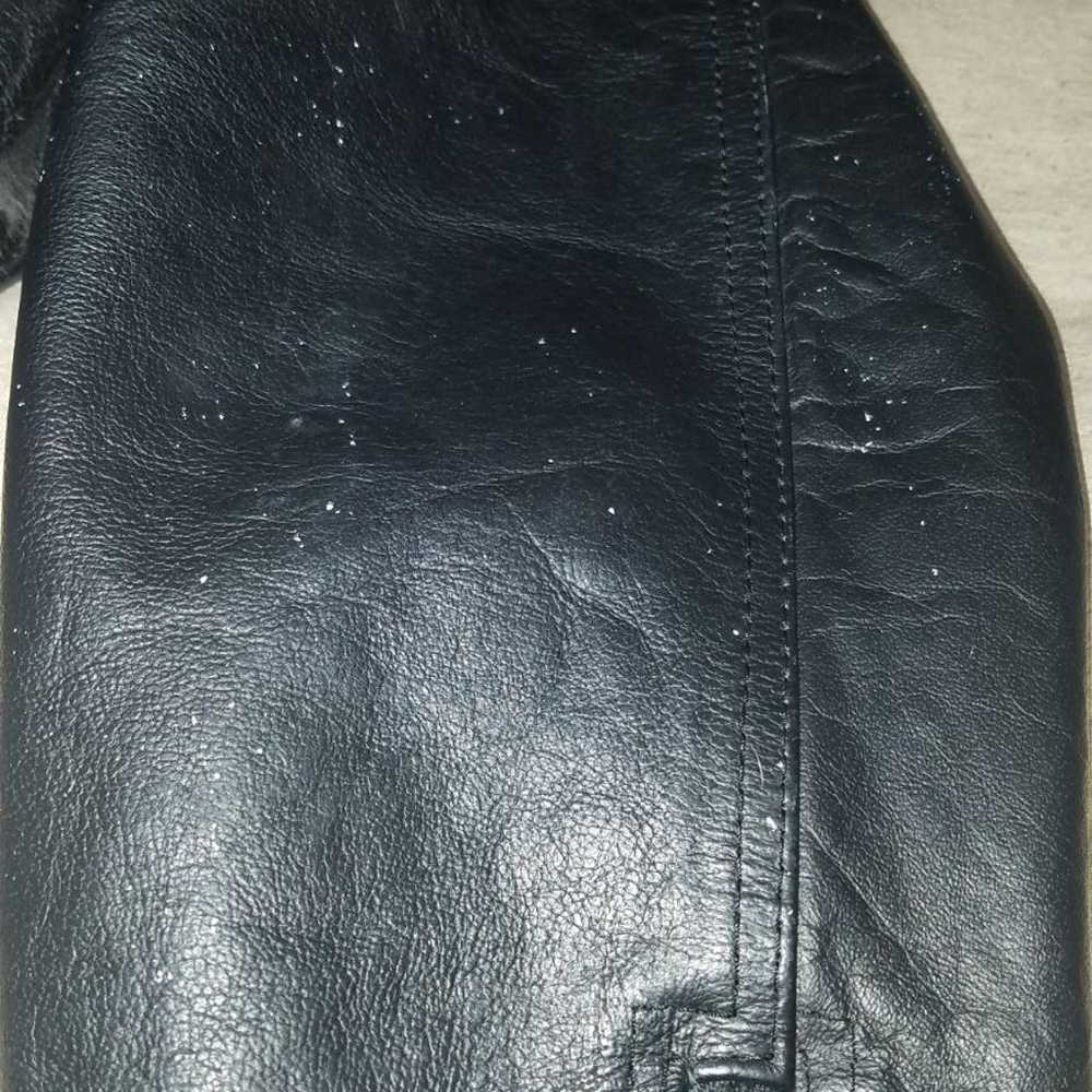 Black Leather Jacket - image 7