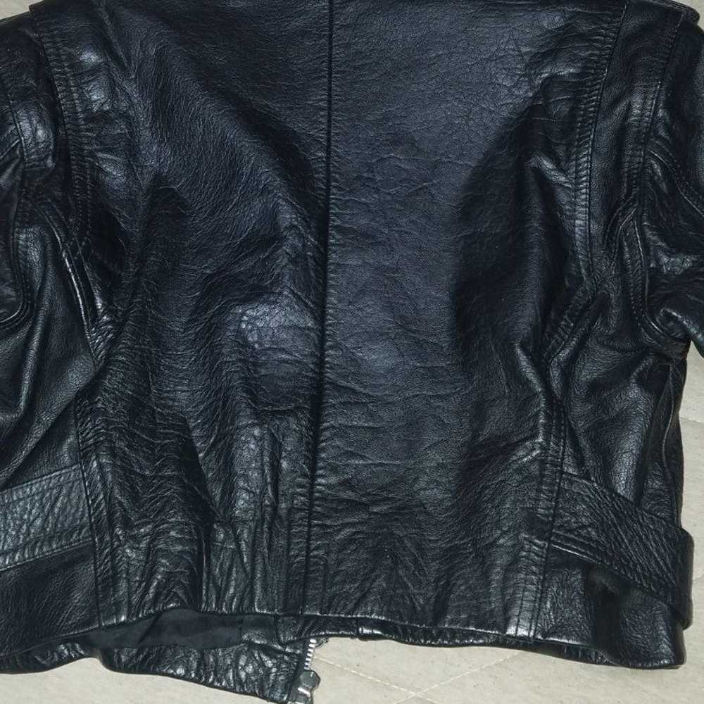 Black Leather Jacket - image 8