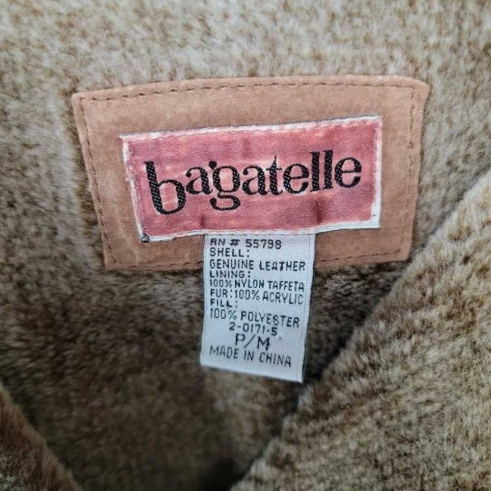 Bagatelle Womens P/M Long Suede Coat Leather Jack… - image 3