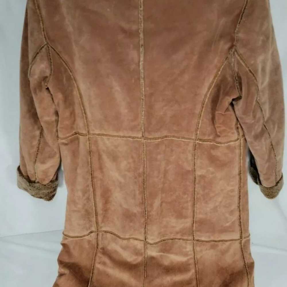 Bagatelle Womens P/M Long Suede Coat Leather Jack… - image 7