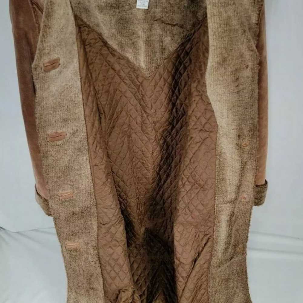Bagatelle Womens P/M Long Suede Coat Leather Jack… - image 9