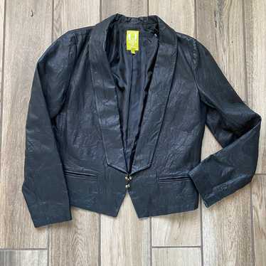 NWOT QMack leather jacket L