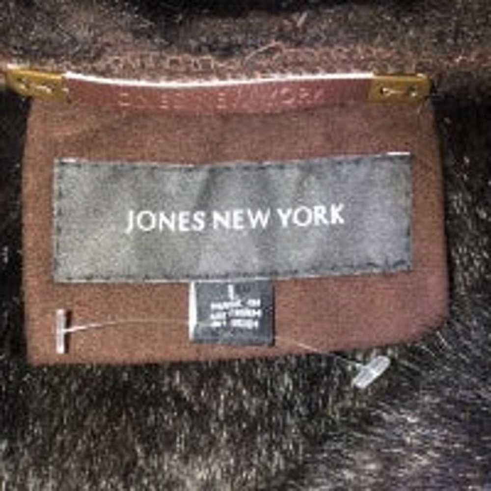 Vintage Jones New York's luxe style trimmed, faux… - image 12