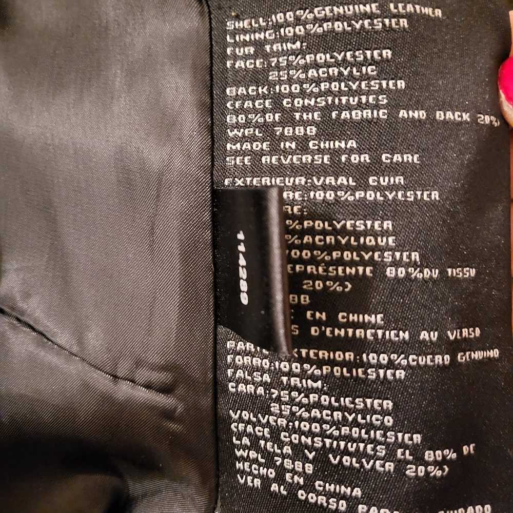 Micheal Kors leather bomber jacket - image 3