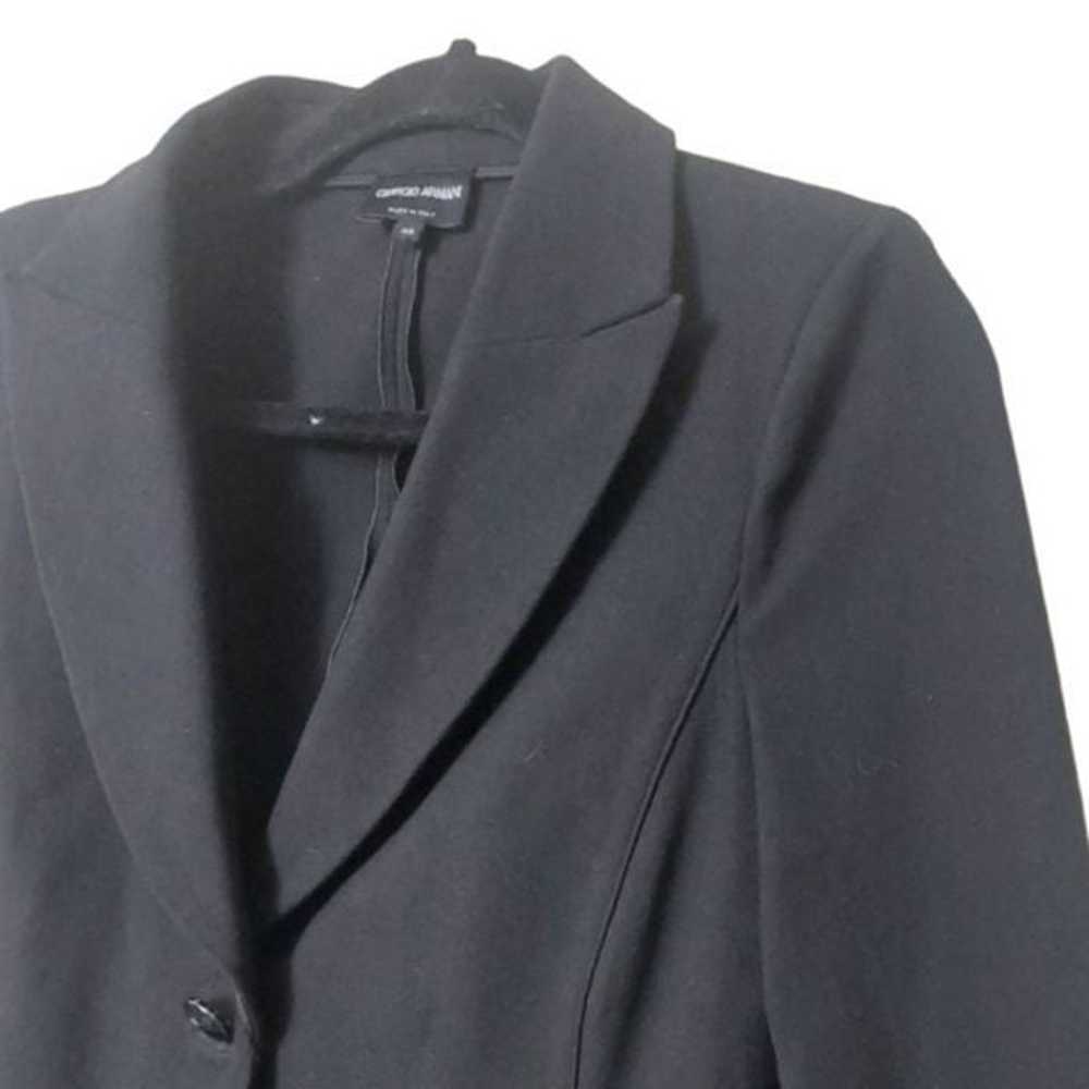 Giorgeio Armani Female Suit Jacket Blazer Black - image 3