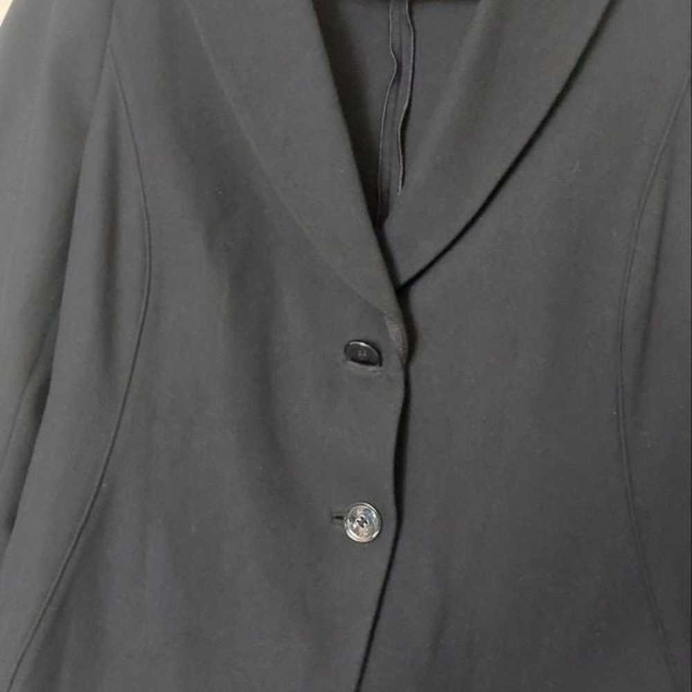 Giorgeio Armani Female Suit Jacket Blazer Black - image 4