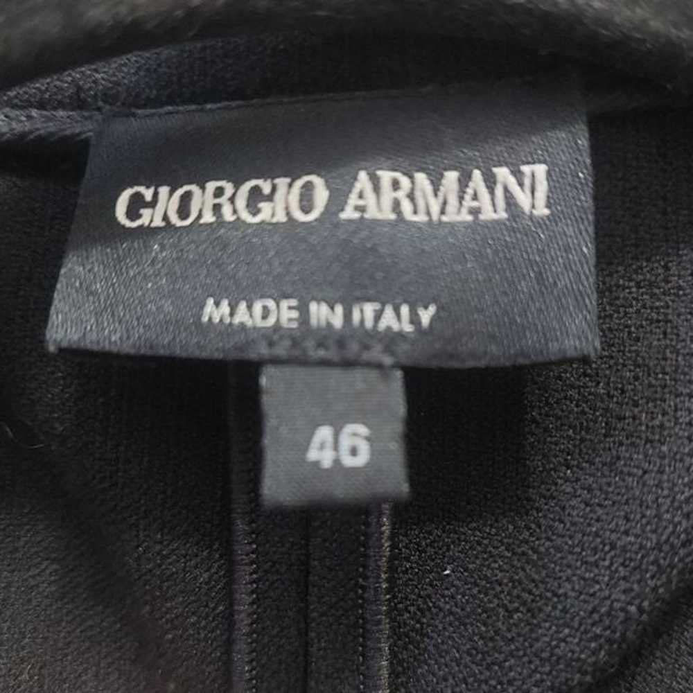 Giorgeio Armani Female Suit Jacket Blazer Black - image 7