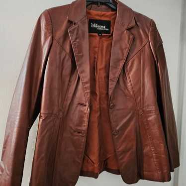 Womens Wilsons Leather Vintage 1980s Leather Jacke