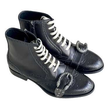 Gucci Queercore leather boots - image 1