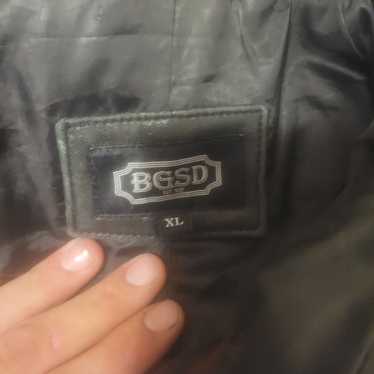 BGSD Women New Zealand Lambskin Leather Parka Coat - image 1