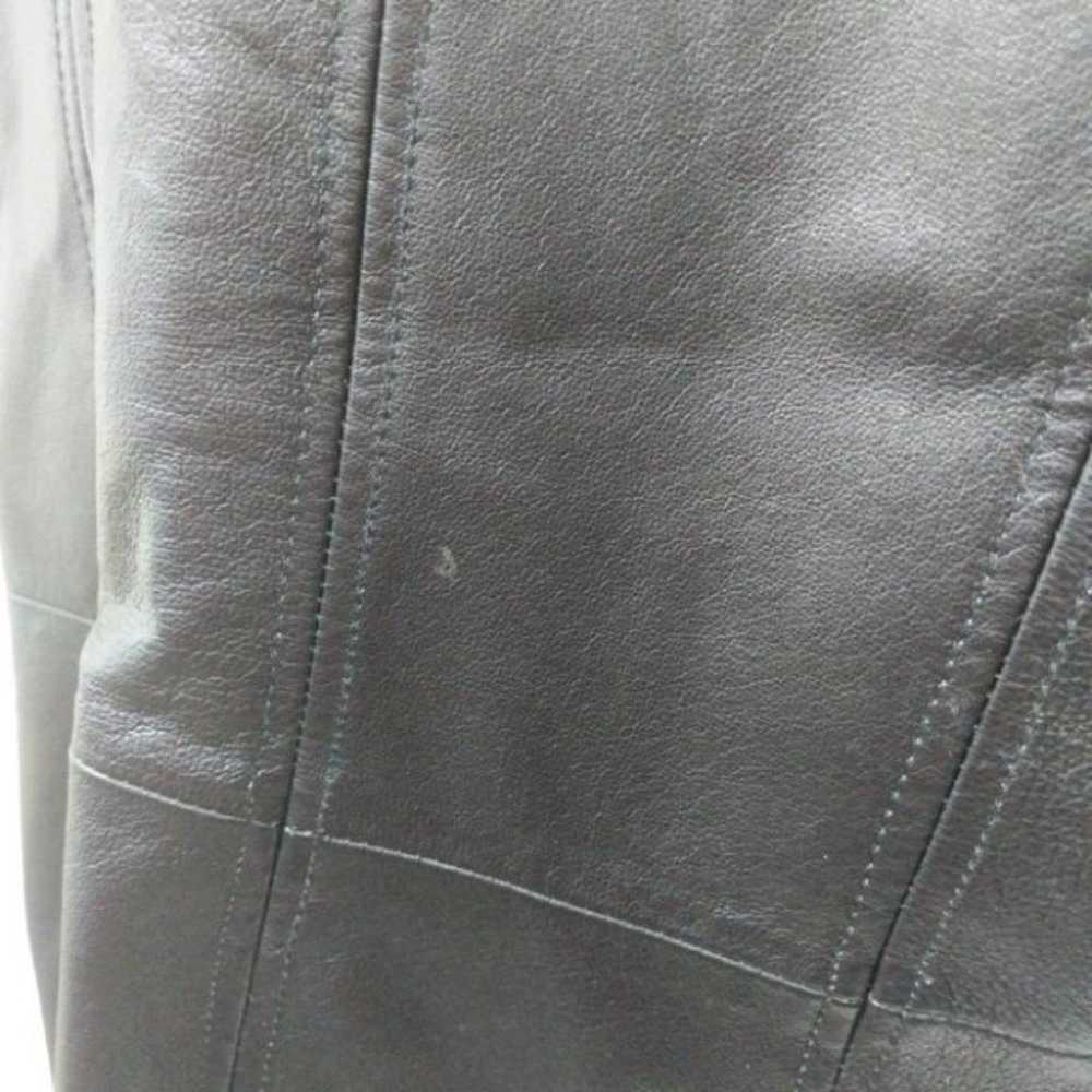 East 5th Genuine Leather Button Down Jacket XL - image 4