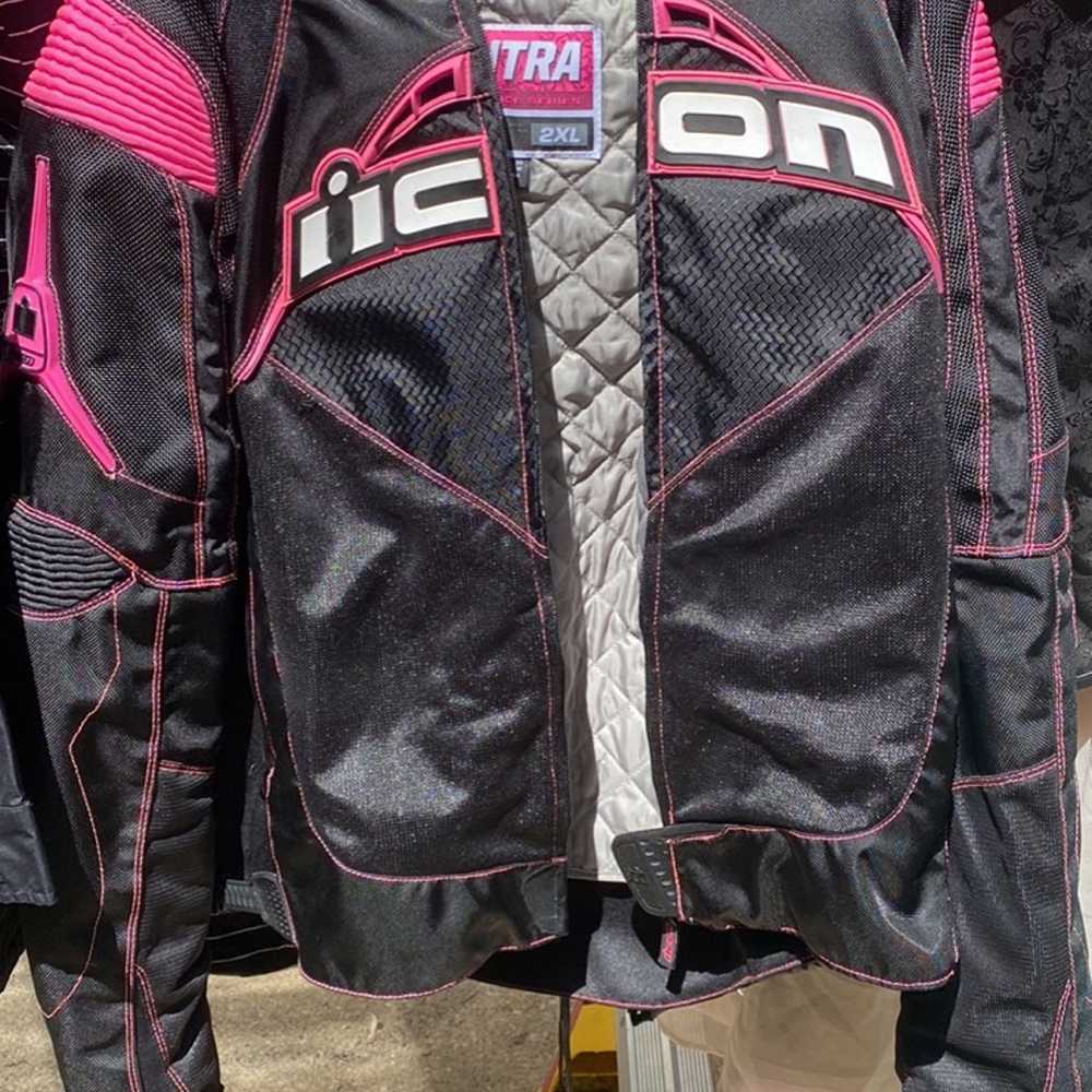 Icon motorcycle woman’s jacket - image 1