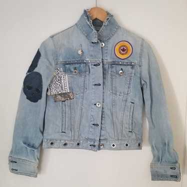RAG & BONE customized denim jean jacket - image 1